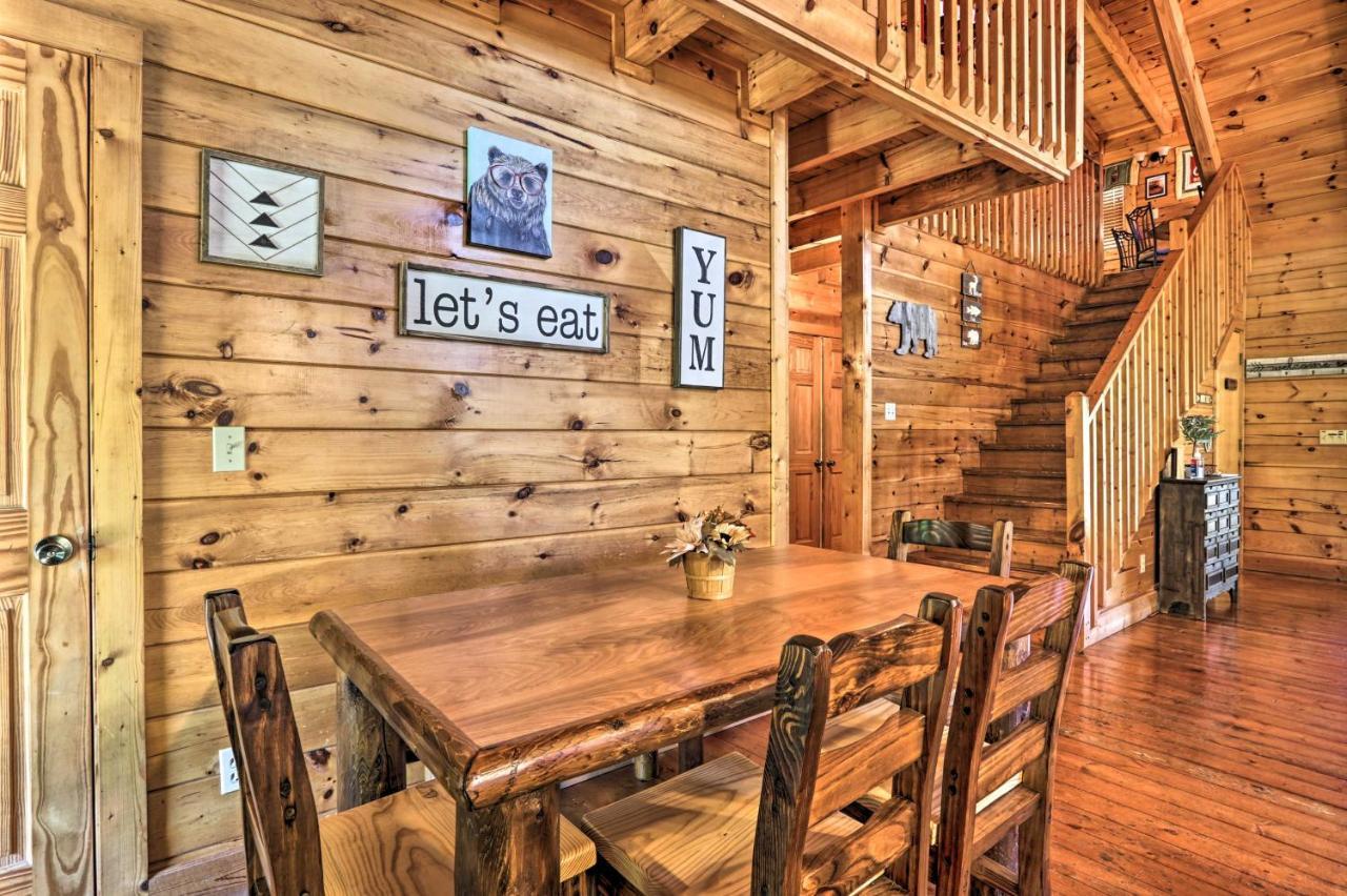 Sevierville Cabin With Deck Minutes To Pigeon Forge Exterior foto