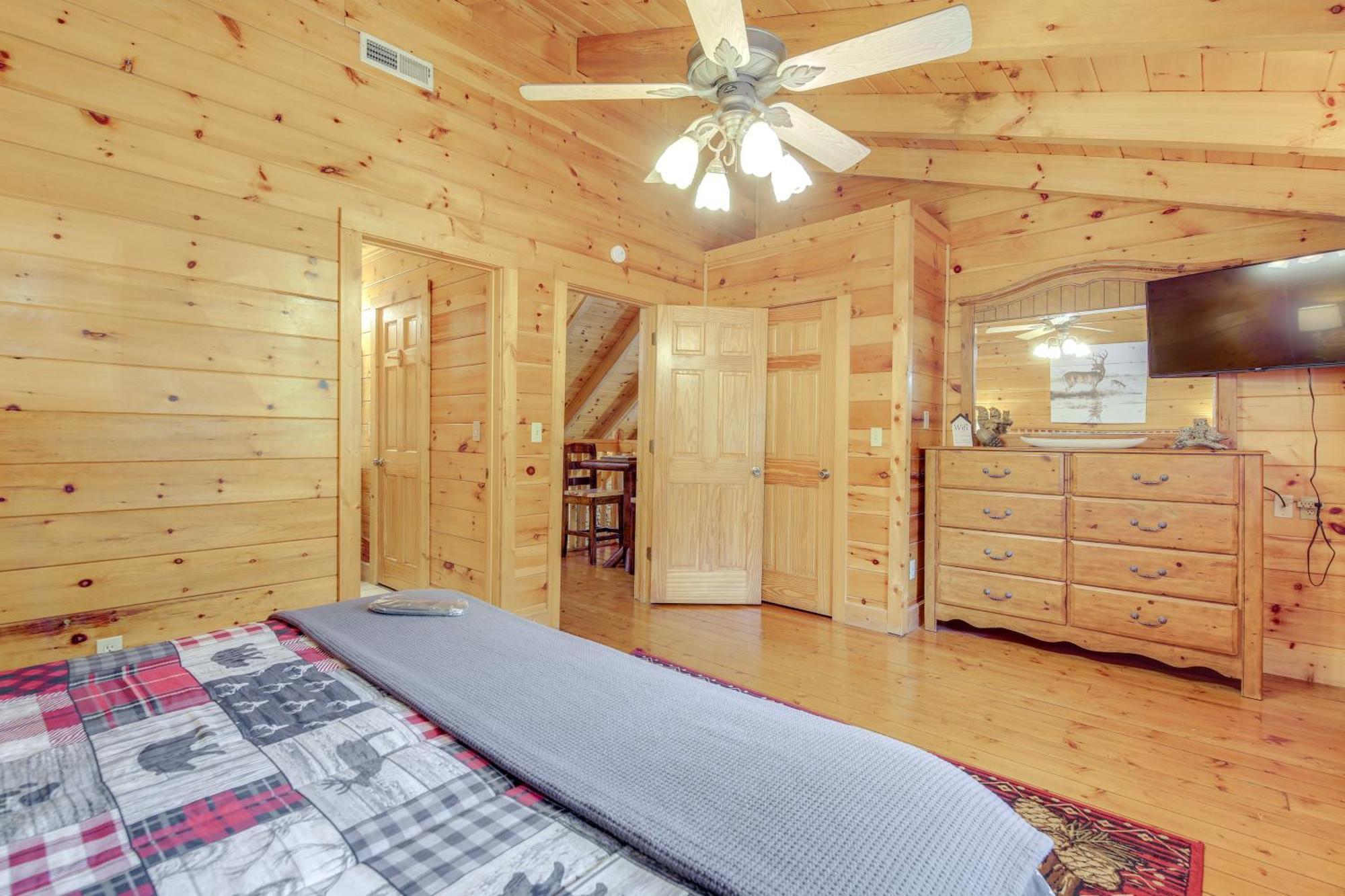 Sevierville Cabin With Deck Minutes To Pigeon Forge Exterior foto