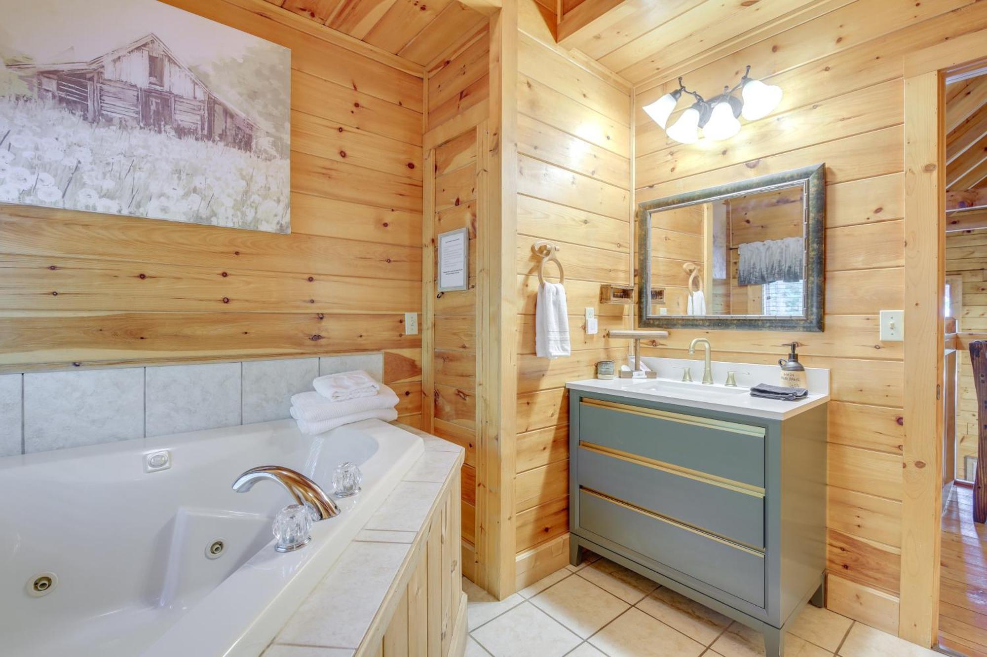 Sevierville Cabin With Deck Minutes To Pigeon Forge Exterior foto