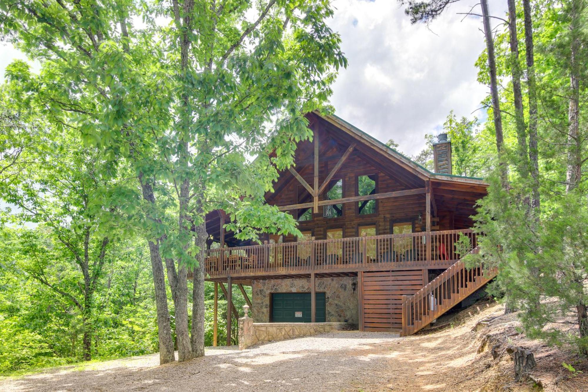 Sevierville Cabin With Deck Minutes To Pigeon Forge Exterior foto