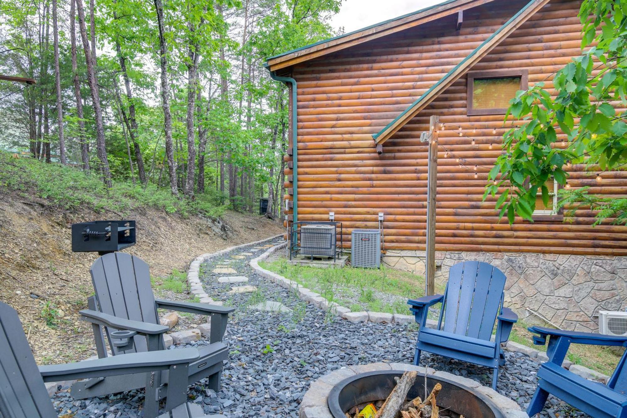 Sevierville Cabin With Deck Minutes To Pigeon Forge Exterior foto