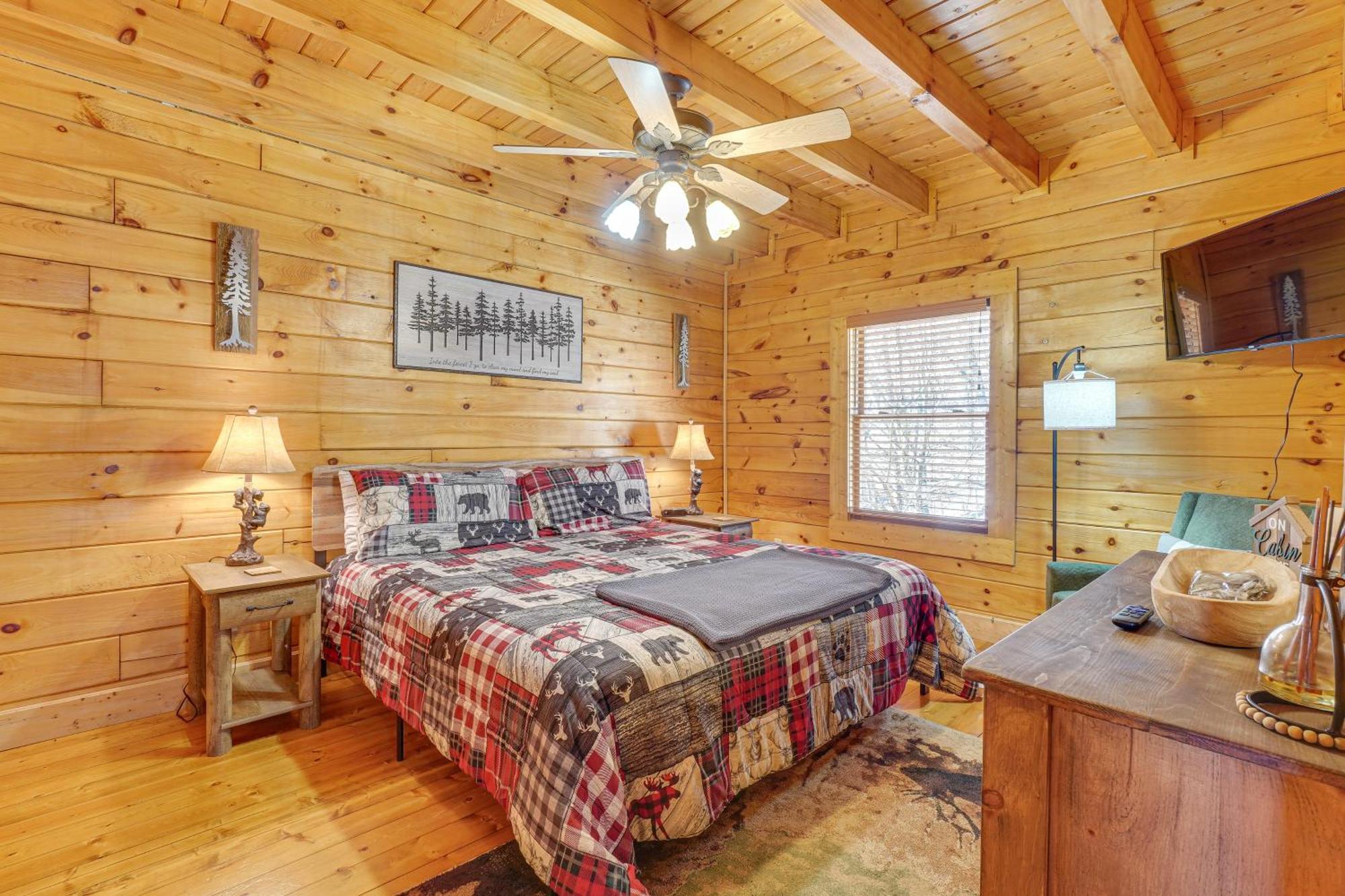 Sevierville Cabin With Deck Minutes To Pigeon Forge Exterior foto